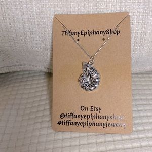 Disney Inspired Ursula’s necklace made with Sterling Silver Chain NWT